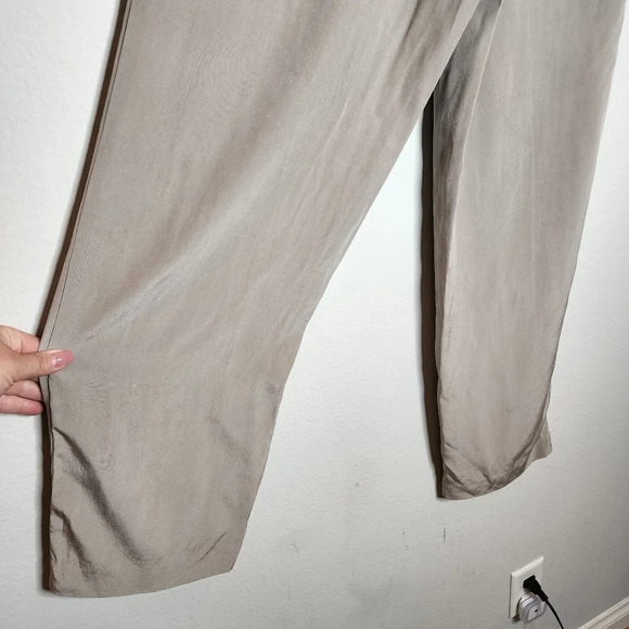 Halston 100% silk trousers - Picture 5 of 14